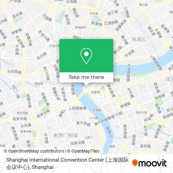 Shanghai International Convention Center (上海国际会议中心) map
