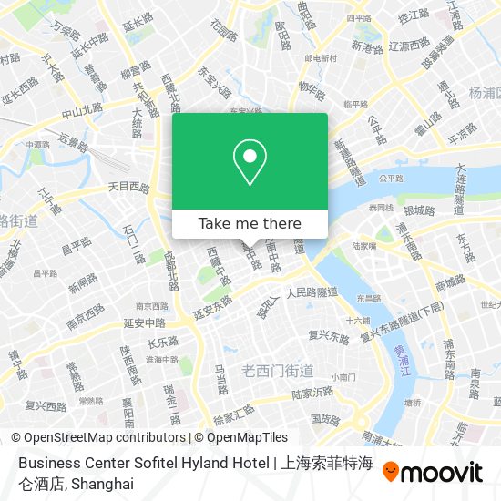 Business Center Sofitel Hyland Hotel | 上海索菲特海仑酒店 map