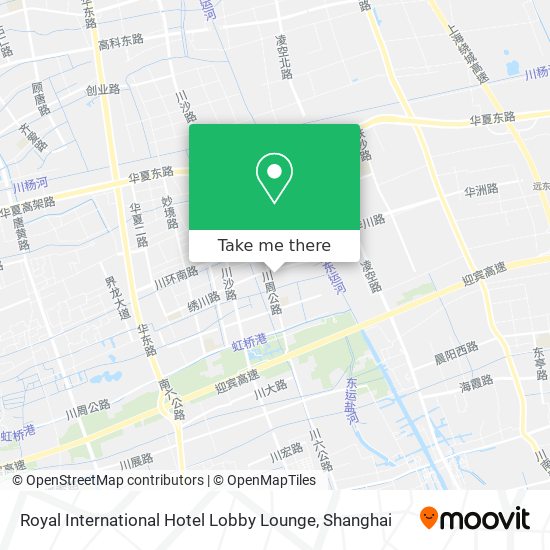 Royal International Hotel Lobby Lounge map
