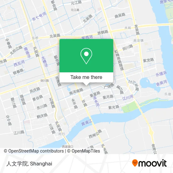 人文学院 map