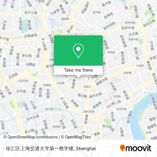 徐汇区上海交通大学第一教学楼 map