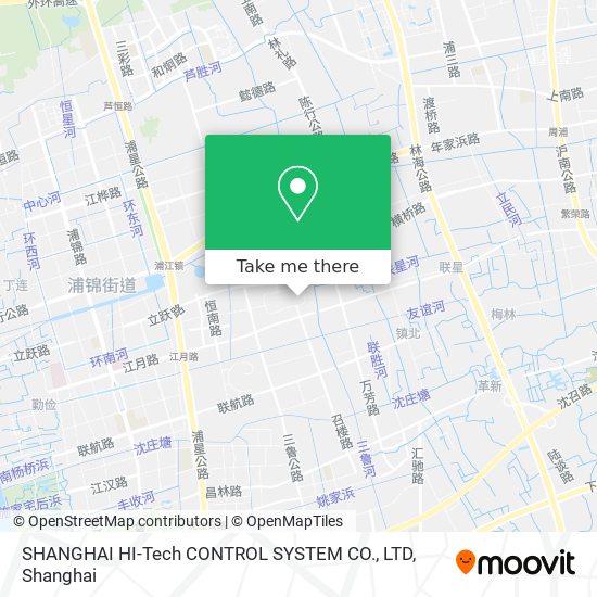 SHANGHAI HI-Tech CONTROL SYSTEM CO., LTD map