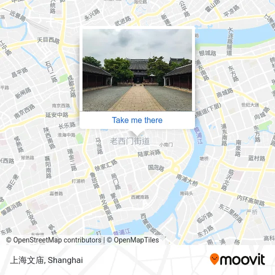 上海文庙 map