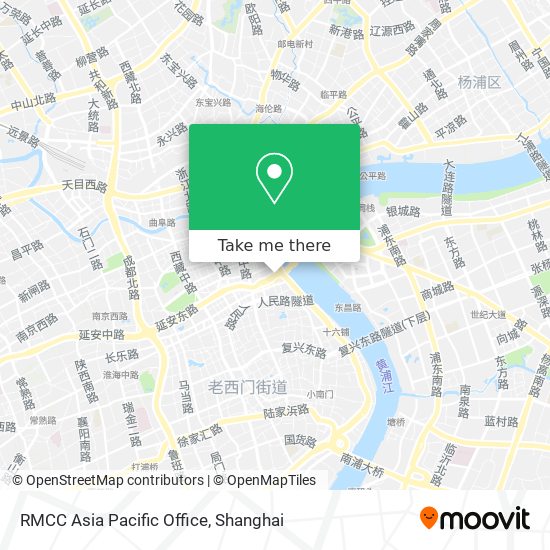 RMCC Asia Pacific Office map