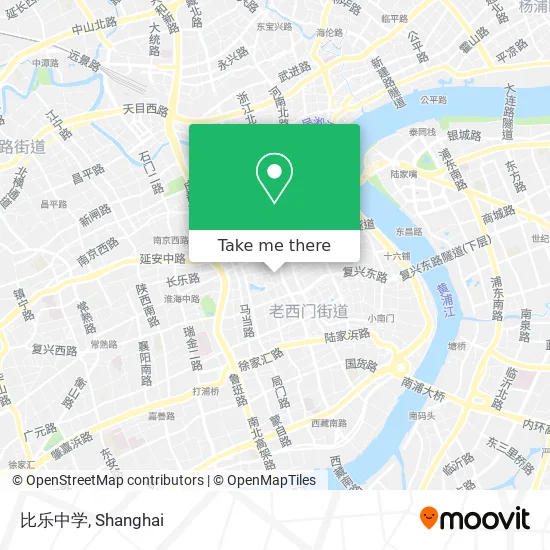 比乐中学 map