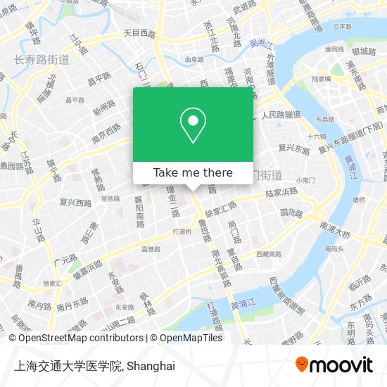 上海交通大学医学院 map