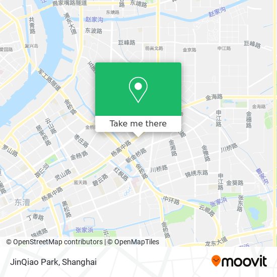 JinQiao Park map