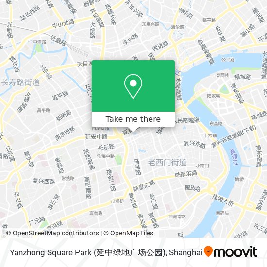 Yanzhong Square Park (延中绿地广场公园) map