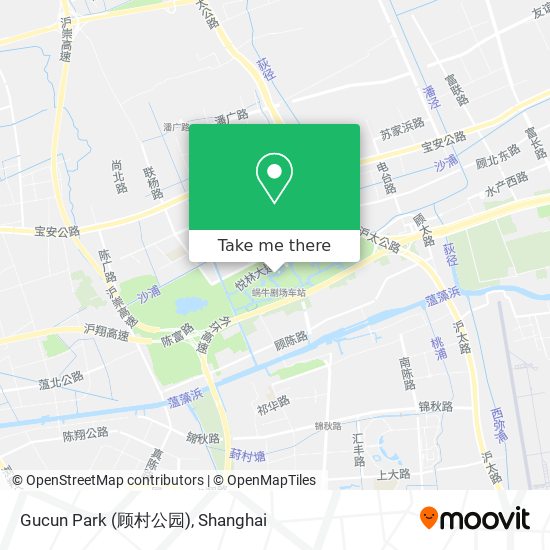 Gucun Park (顾村公园) map