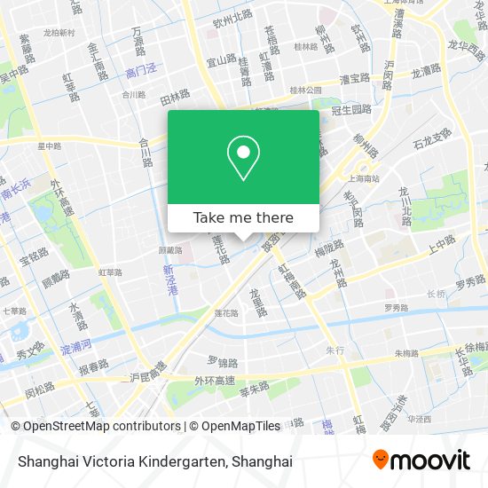 Shanghai Victoria Kindergarten map
