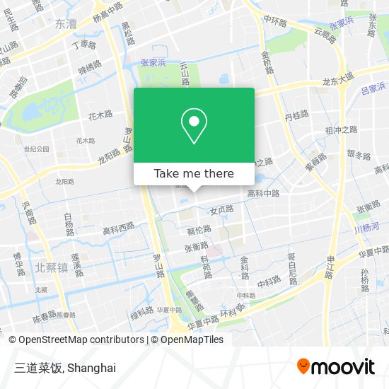 三道菜饭 map