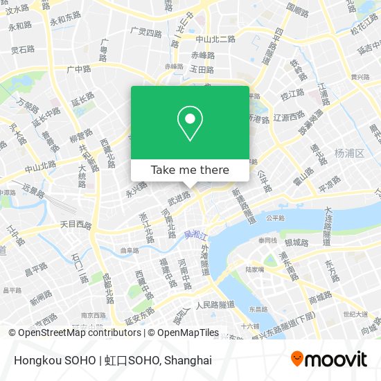 Hongkou SOHO | 虹口SOHO map
