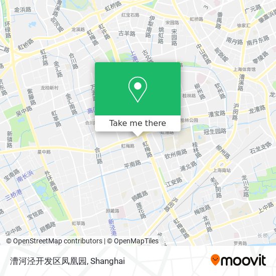 漕河泾开发区凤凰园 map