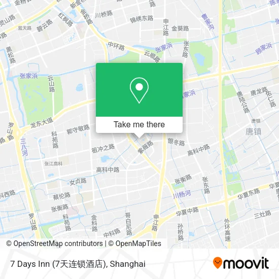 7 Days Inn (7天连锁酒店) map
