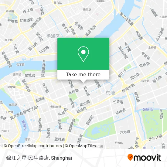 錦江之星-民生路店 map