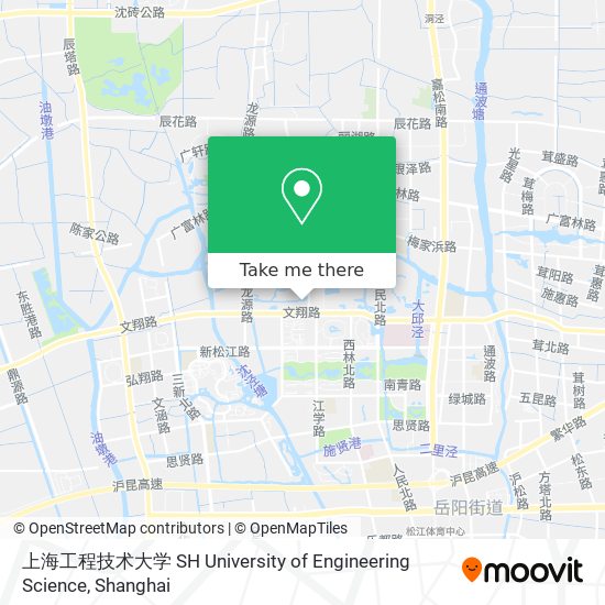 上海工程技术大学 SH University of Engineering Science map