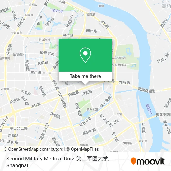 Second Military Medical Univ. 第二军医大学 map