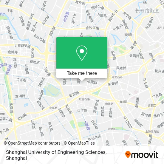 Shanghai University of Engineering Sciences map