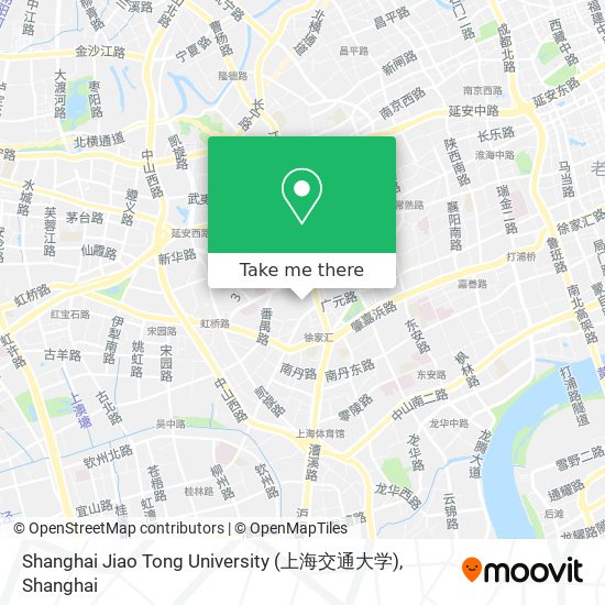 Shanghai Jiao Tong University (上海交通大学) map