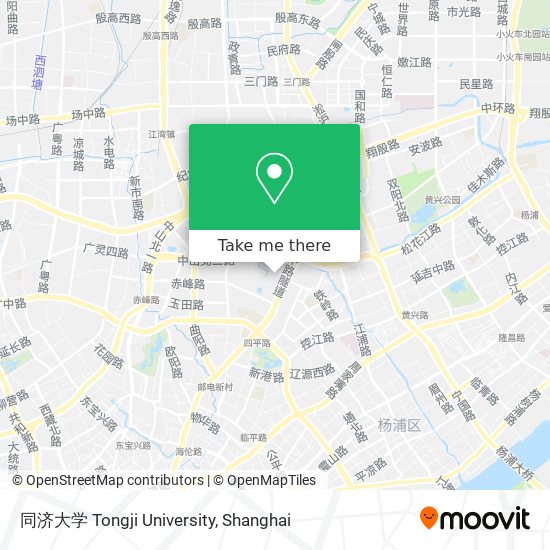 同济大学 Tongji University map