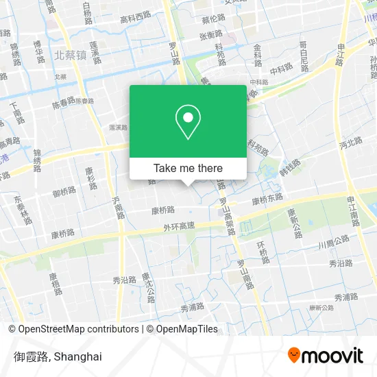 御霞路 map
