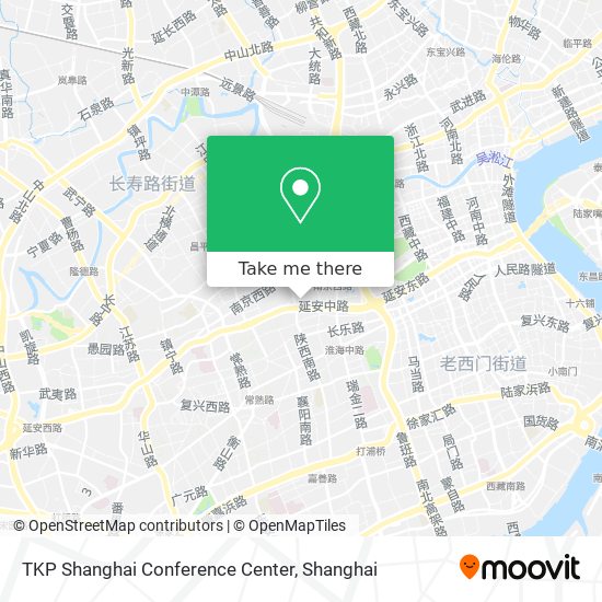 TKP Shanghai Conference Center map
