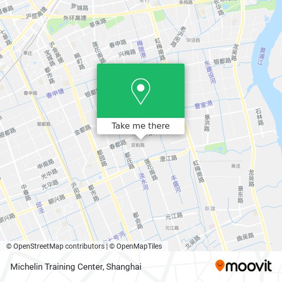 Michelin Training Center map