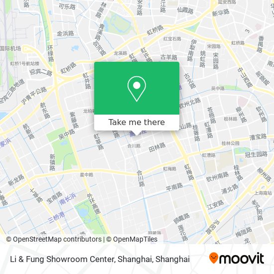 Li & Fung Showroom Center, Shanghai map