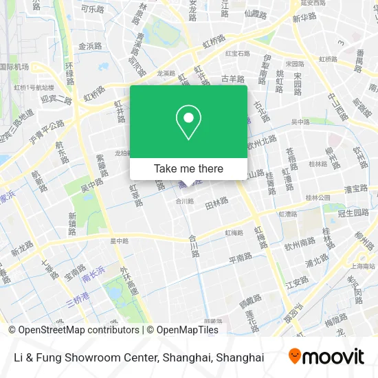Li & Fung Showroom Center, Shanghai map