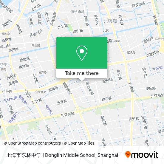 上海市东林中学 | Donglin Middle School map