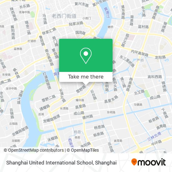 Shanghai United International School map