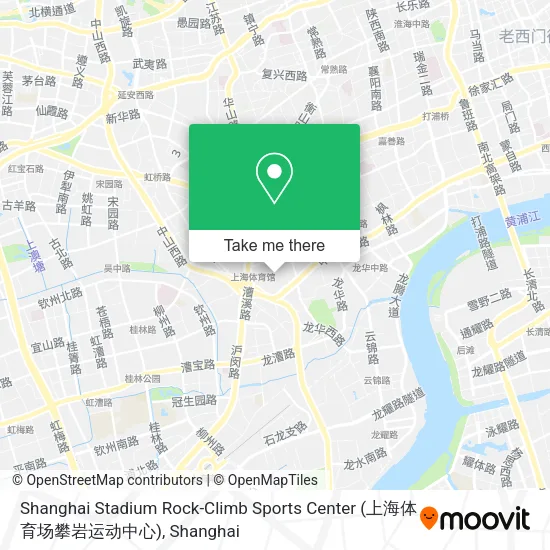 Shanghai Stadium Rock-Climb Sports Center (上海体育场攀岩运动中心) map