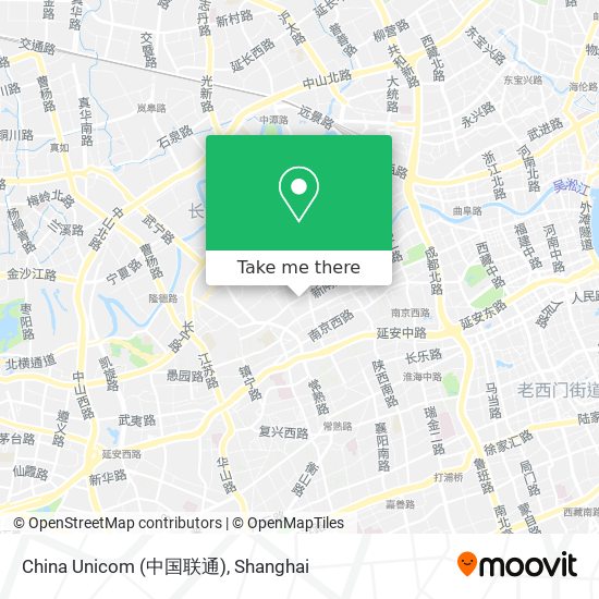 China Unicom (中国联通) map