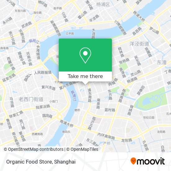 Organic Food Store map