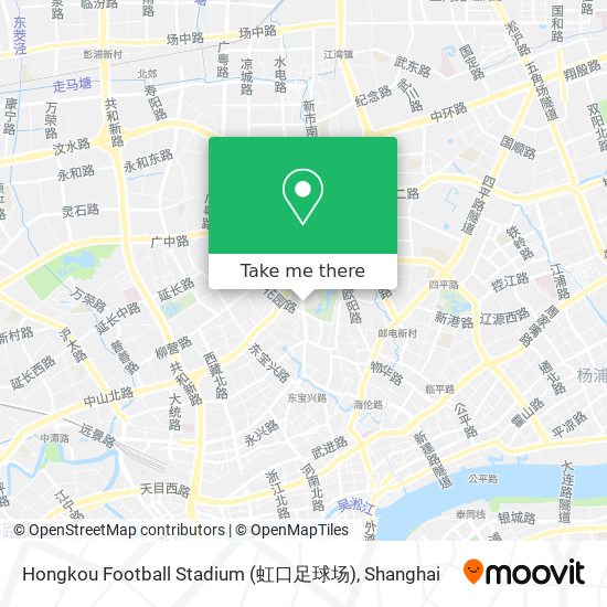 Hongkou Football Stadium (虹口足球场) map