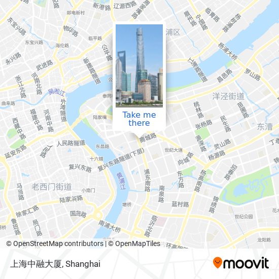 上海中融大厦 map
