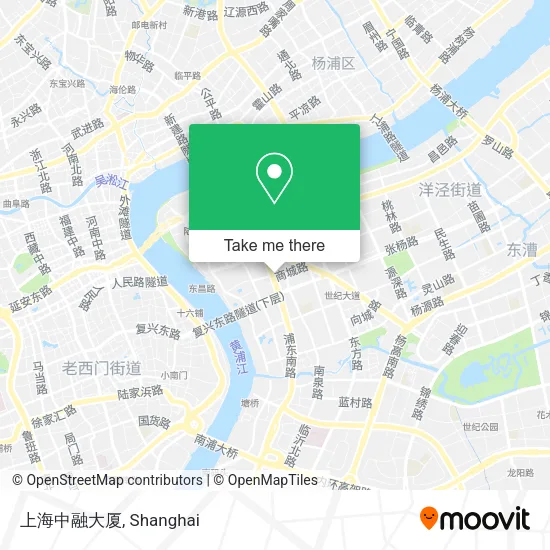 上海中融大厦 map