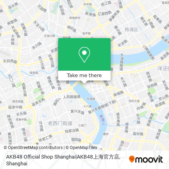 AKB48 Official Shop Shanghai|AKB48上海官方店 map