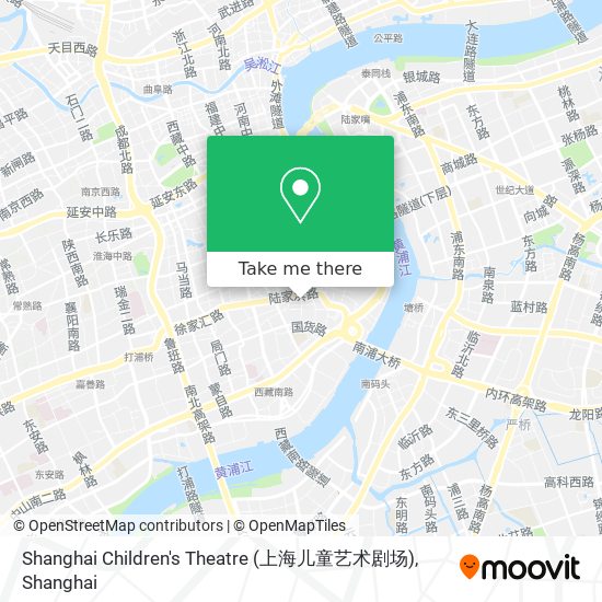 Shanghai Children's Theatre (上海儿童艺术剧场) map