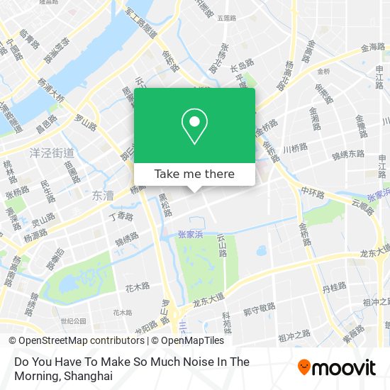 Do You Have To Make So Much Noise In The Morning map