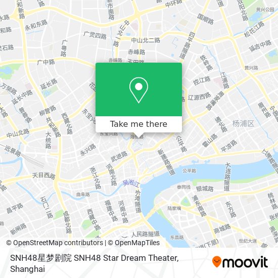 SNH48星梦剧院 SNH48 Star Dream Theater map