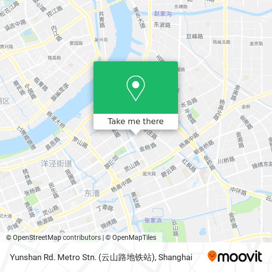 Yunshan Rd. Metro Stn. (云山路地铁站) map