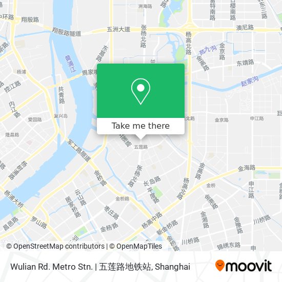 Wulian Rd. Metro Stn. | 五莲路地铁站 map
