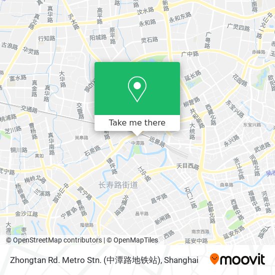 Zhongtan Rd. Metro Stn. (中潭路地铁站) map