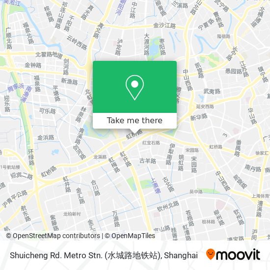 Shuicheng Rd. Metro Stn. (水城路地铁站) map