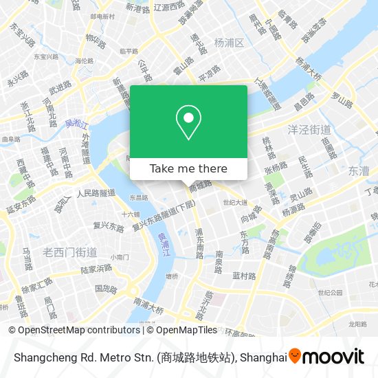 Shangcheng Rd. Metro Stn. (商城路地铁站) map