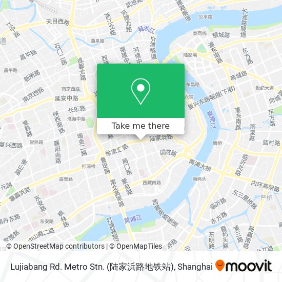 Lujiabang Rd. Metro Stn. (陆家浜路地铁站) map