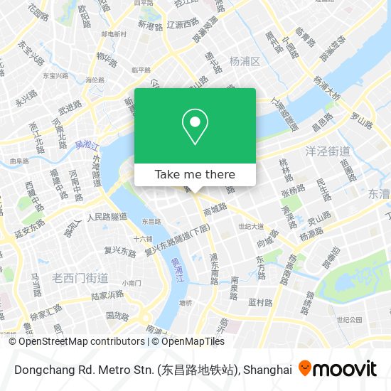 Dongchang Rd. Metro Stn. (东昌路地铁站) map