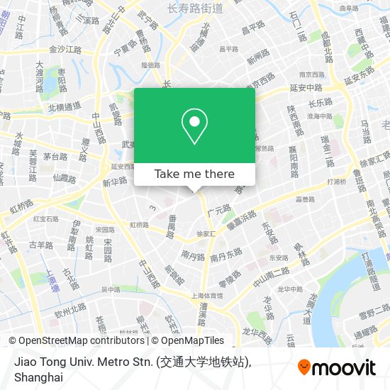 Jiao Tong Univ. Metro Stn. (交通大学地铁站) map