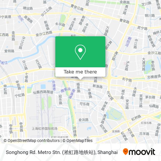Songhong Rd. Metro Stn. (淞虹路地铁站) map